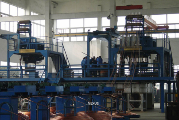 Copper rod, profile, busbar, wire and pipe casting and extrusion ...